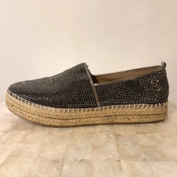 Steve Madden Sparkly Espadrilles - Picture 1 of 5